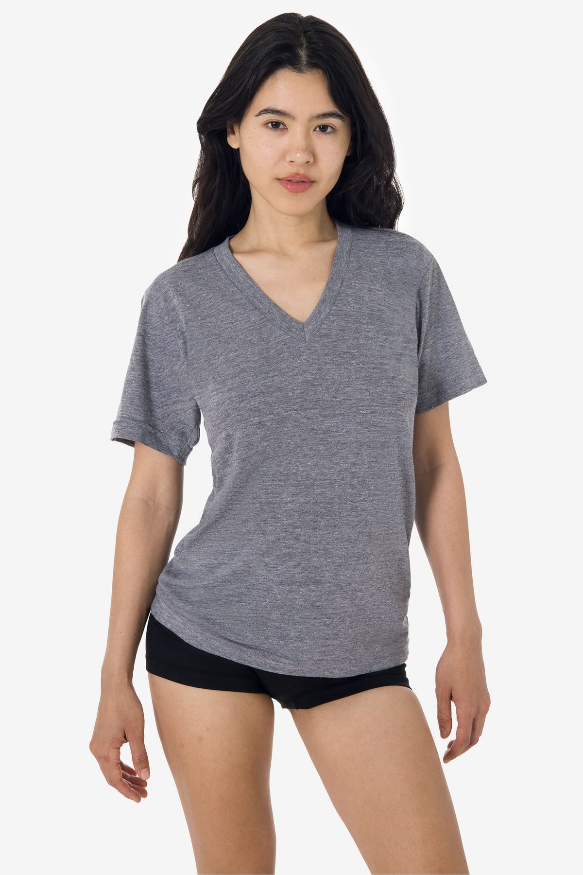 TR61 - 3.7oz Short Sleeve Tri-Blend V-Neck