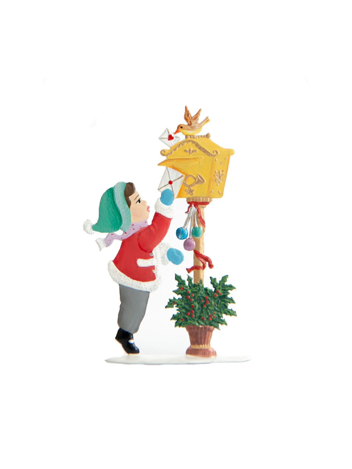 Wilhelm Schweizer Pewter Letter to Santa