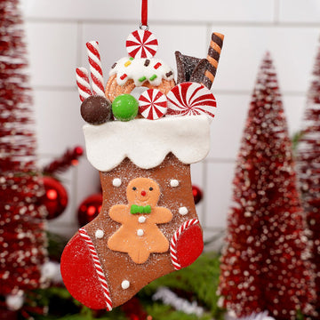 Gingerbread Stocking Ornament