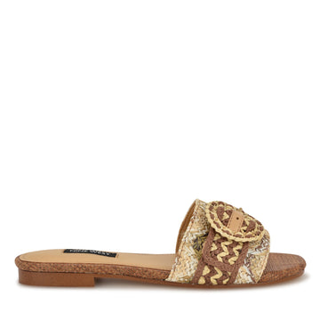 Hohana Flat Slide Sandals