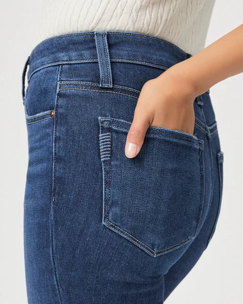 CINDY RAW HEM DENIM