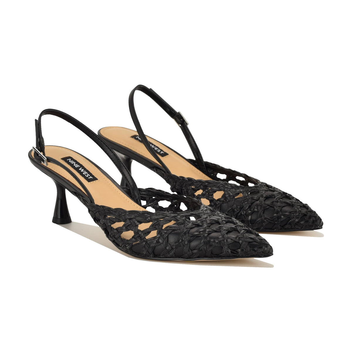 Randela Woven Slingback Pumps