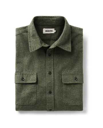 The Yosemite Shirt in Lichen Donegal
