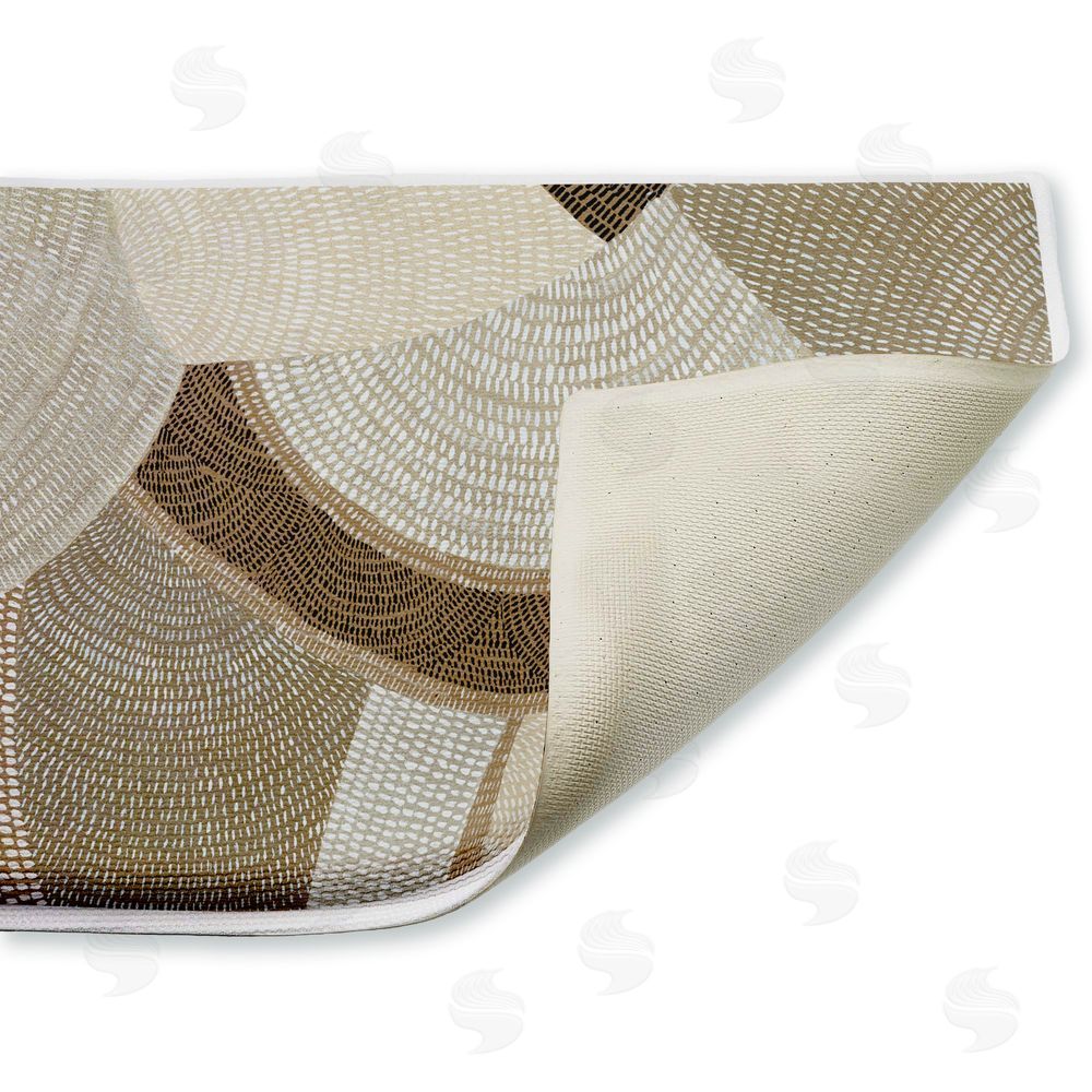 Emma Peal | Mystic Neutral Patterns Plush Bath Mat