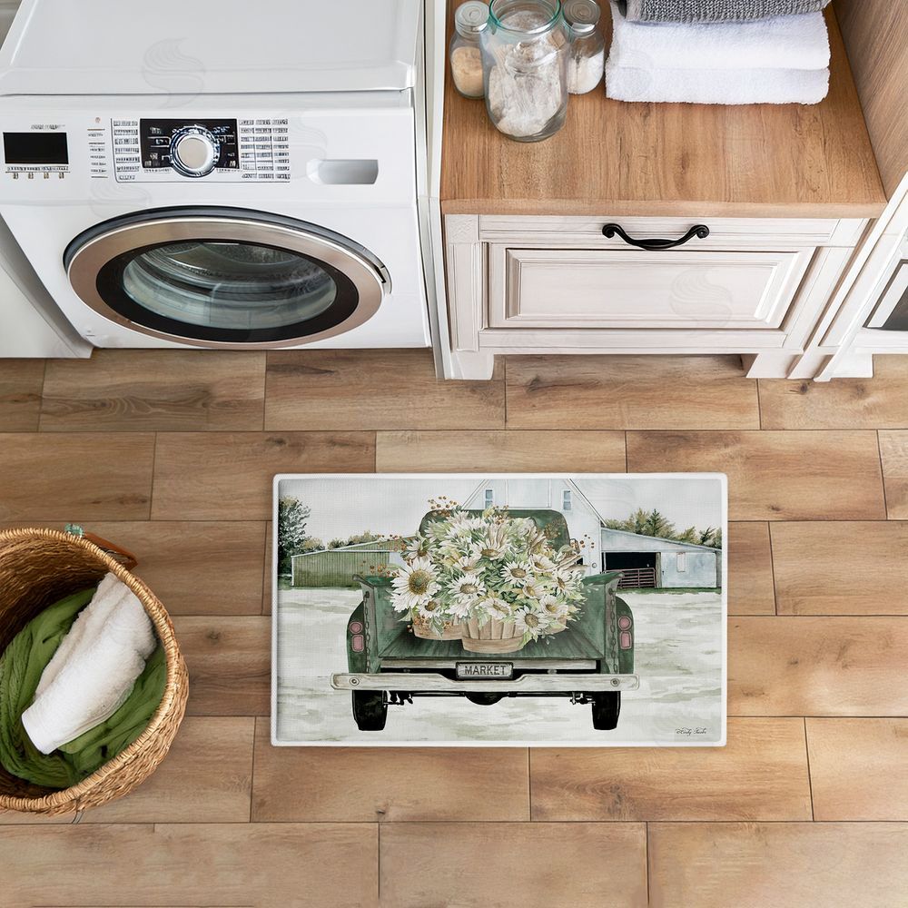 Cindy Jacobs | Country Flower Delivery Plush Bath Mat