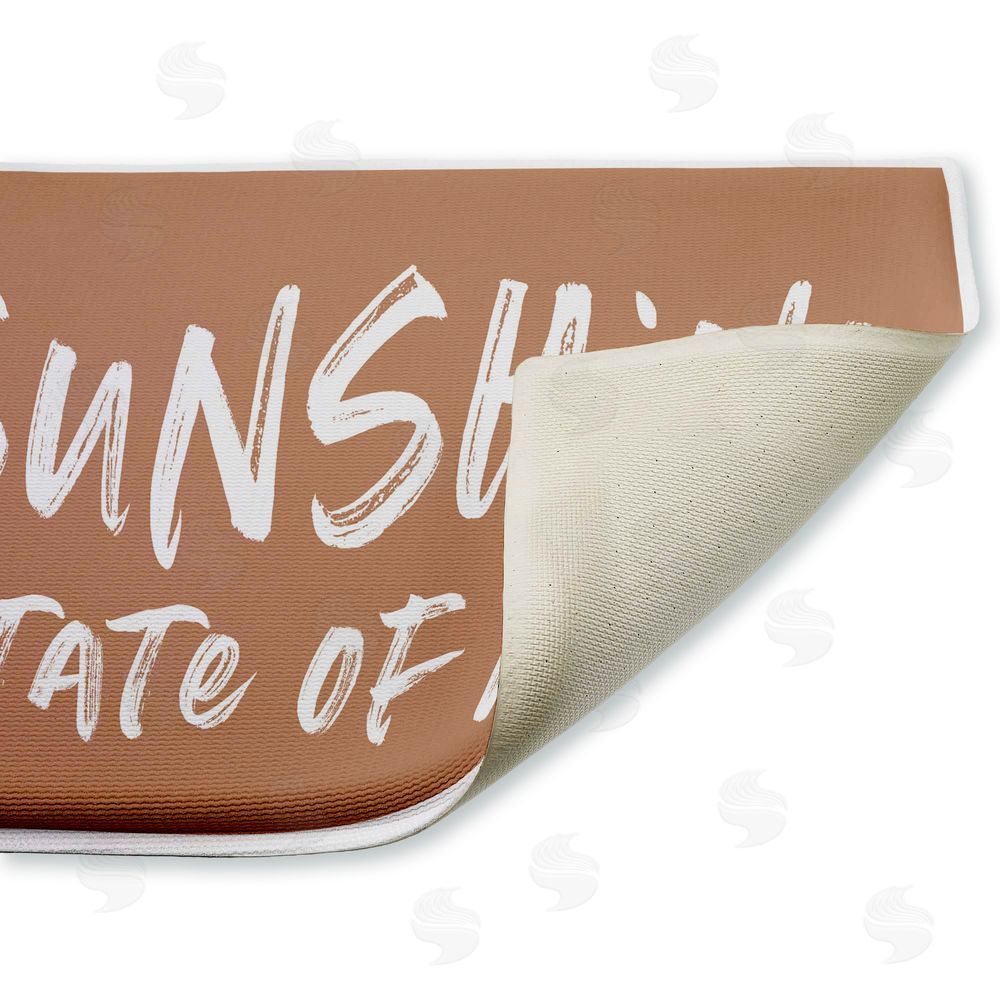 Lettered and Lined | Sunshine Summer Sentiment Plush Bath Mat