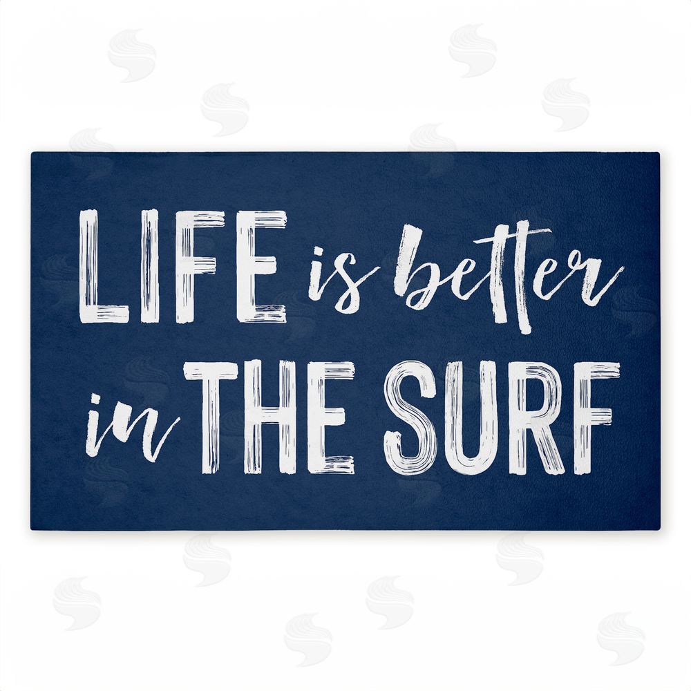 Lettered and Lined | Better In The Surf Sentiment Non-Woven Door Mat