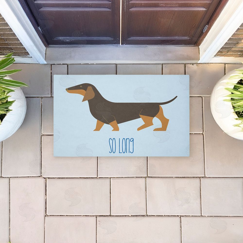 Stupell Studio | So Long Funny Farewell Non-Woven Door Mat