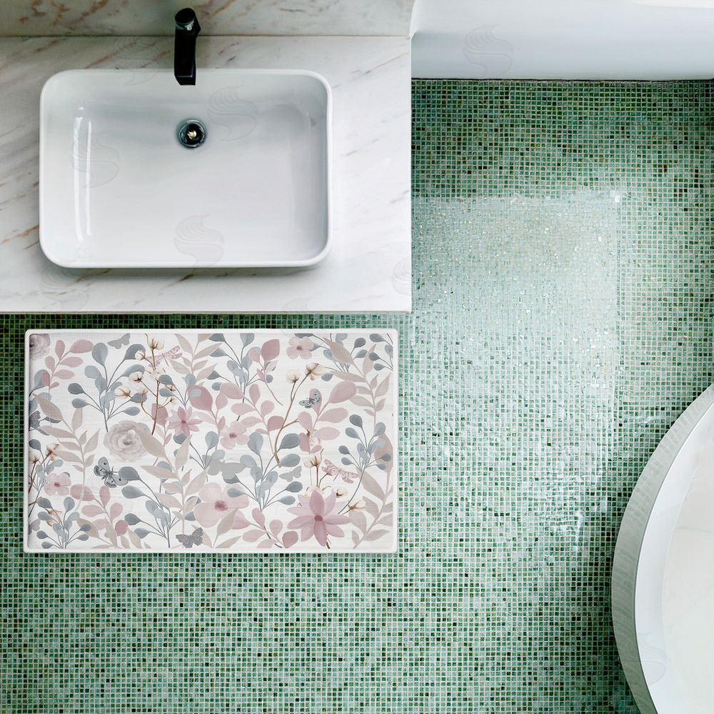 Kim Allen | Wildflower Hope Botanicals Plush Bath Mat