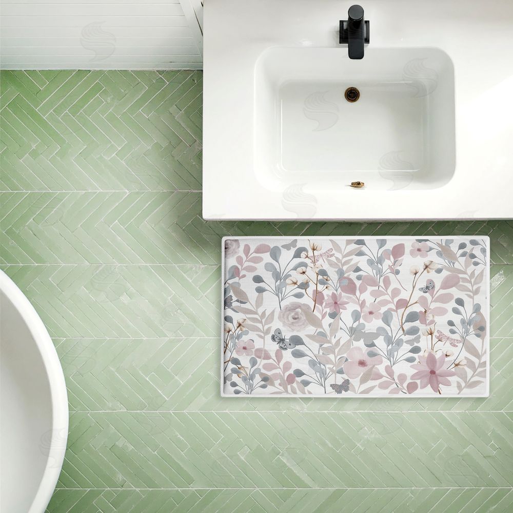 Kim Allen | Wildflower Hope Botanicals Plush Bath Mat