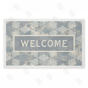 Tim Coffey | Crystal Pattern Damask Welcome Non-Woven Door Mat