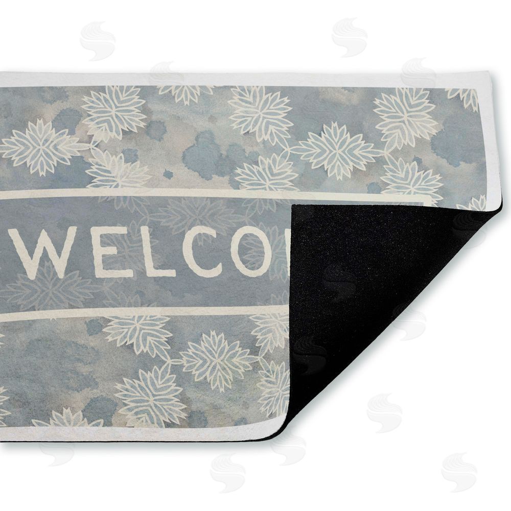 Tim Coffey | Crystal Pattern Damask Welcome Non-Woven Door Mat