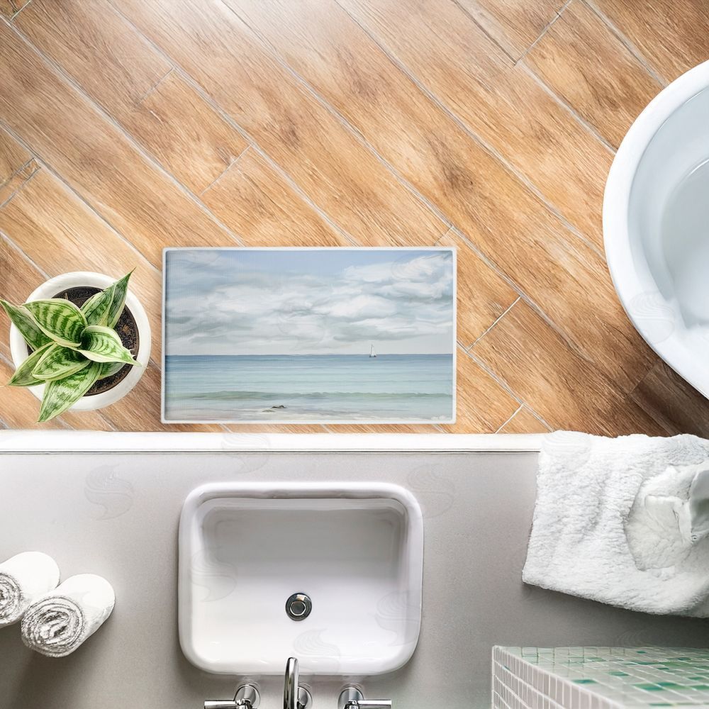 Ramona Murdock | That Day In Paradise Plush Bath Mat