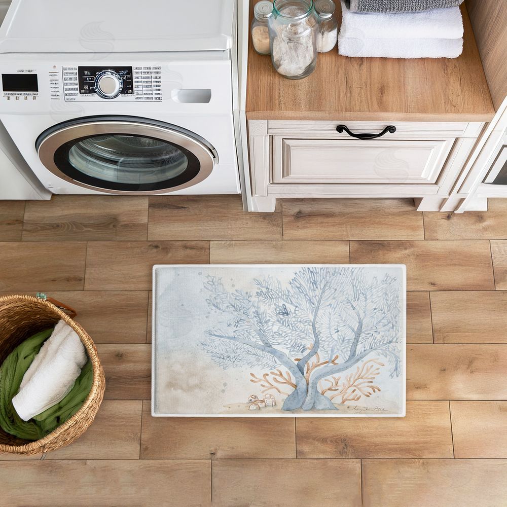 Audrey Jeanne Roberts | Treasures From The Sea Plush Bath Mat