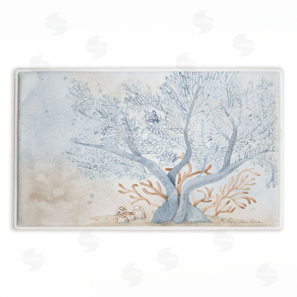 Audrey Jeanne Roberts | Treasures From The Sea Plush Bath Mat