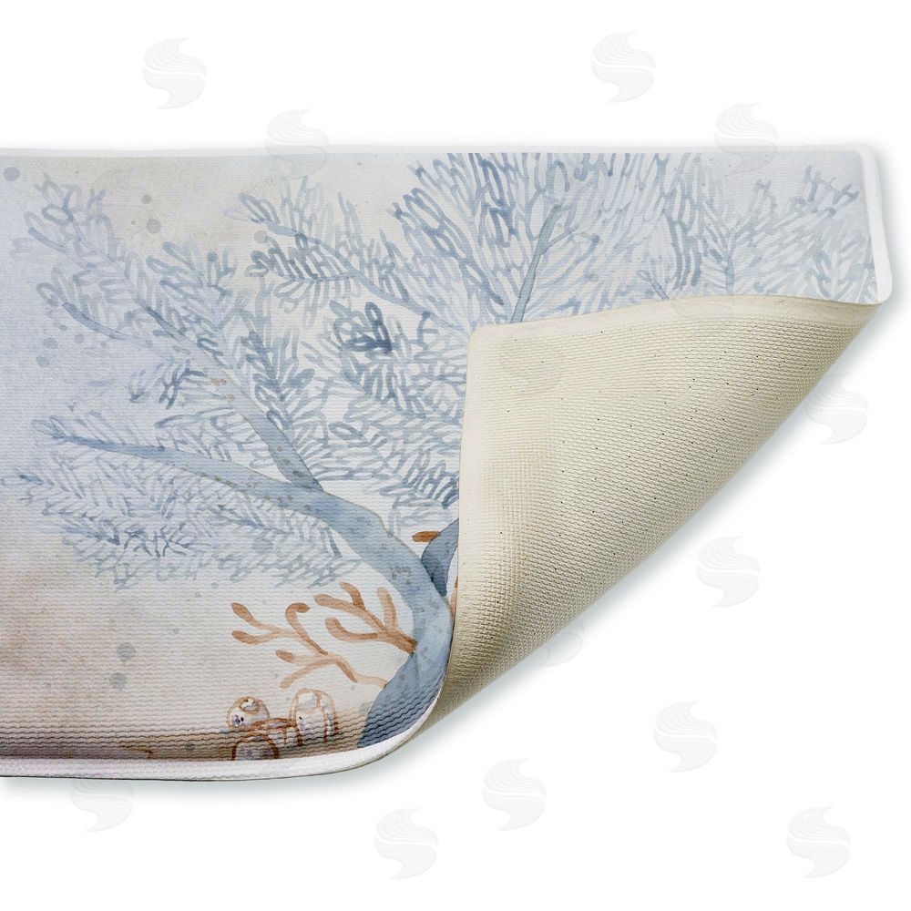 Audrey Jeanne Roberts | Treasures From The Sea Plush Bath Mat