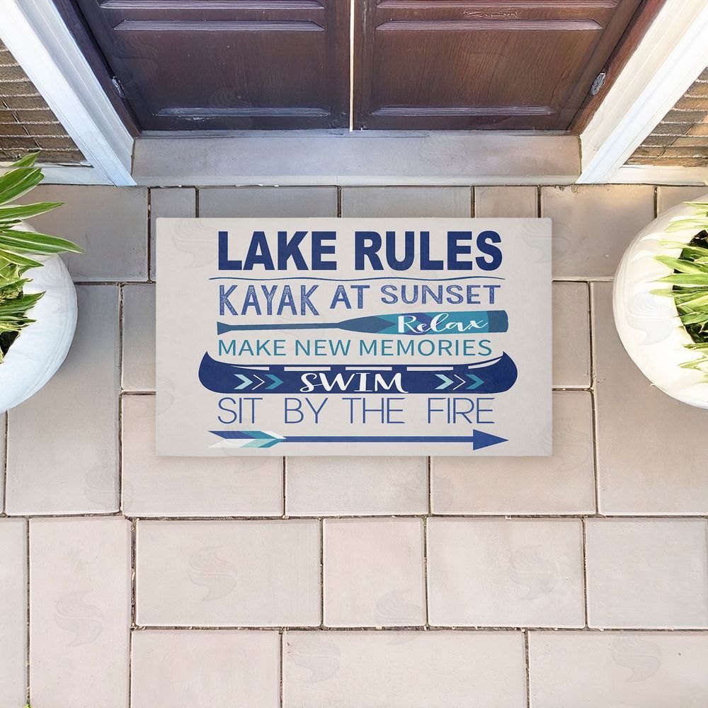 Louise Allen Designs | Lake Time Traditions Non-Woven Door Mat