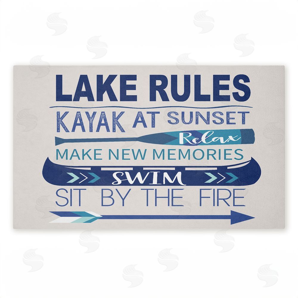 Louise Allen Designs | Lake Time Traditions Non-Woven Door Mat