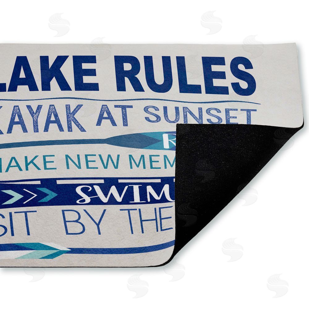 Louise Allen Designs | Lake Time Traditions Non-Woven Door Mat