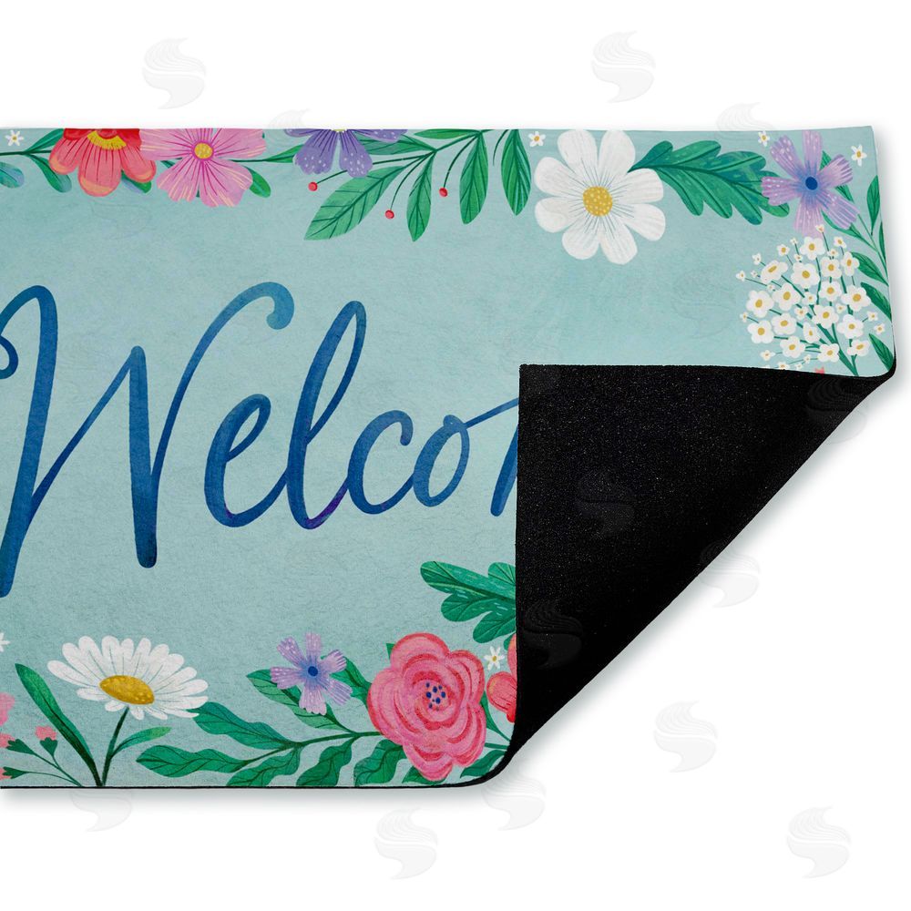 Arrolynn Weiderhold | Welcome Dreamy Garden Non-Woven Door Mat