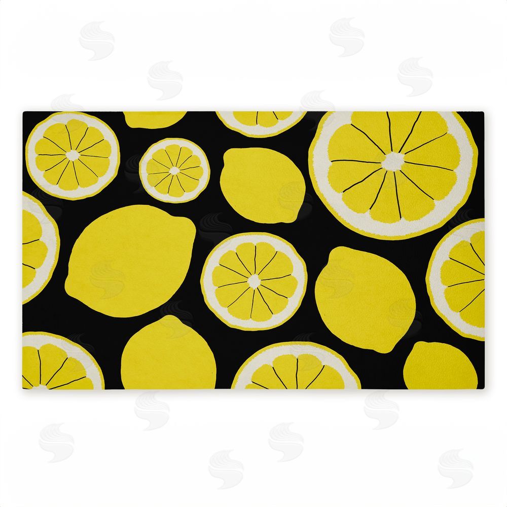 Anna Quach | Lemon Squeezy Pattern Non-Woven Door Mat