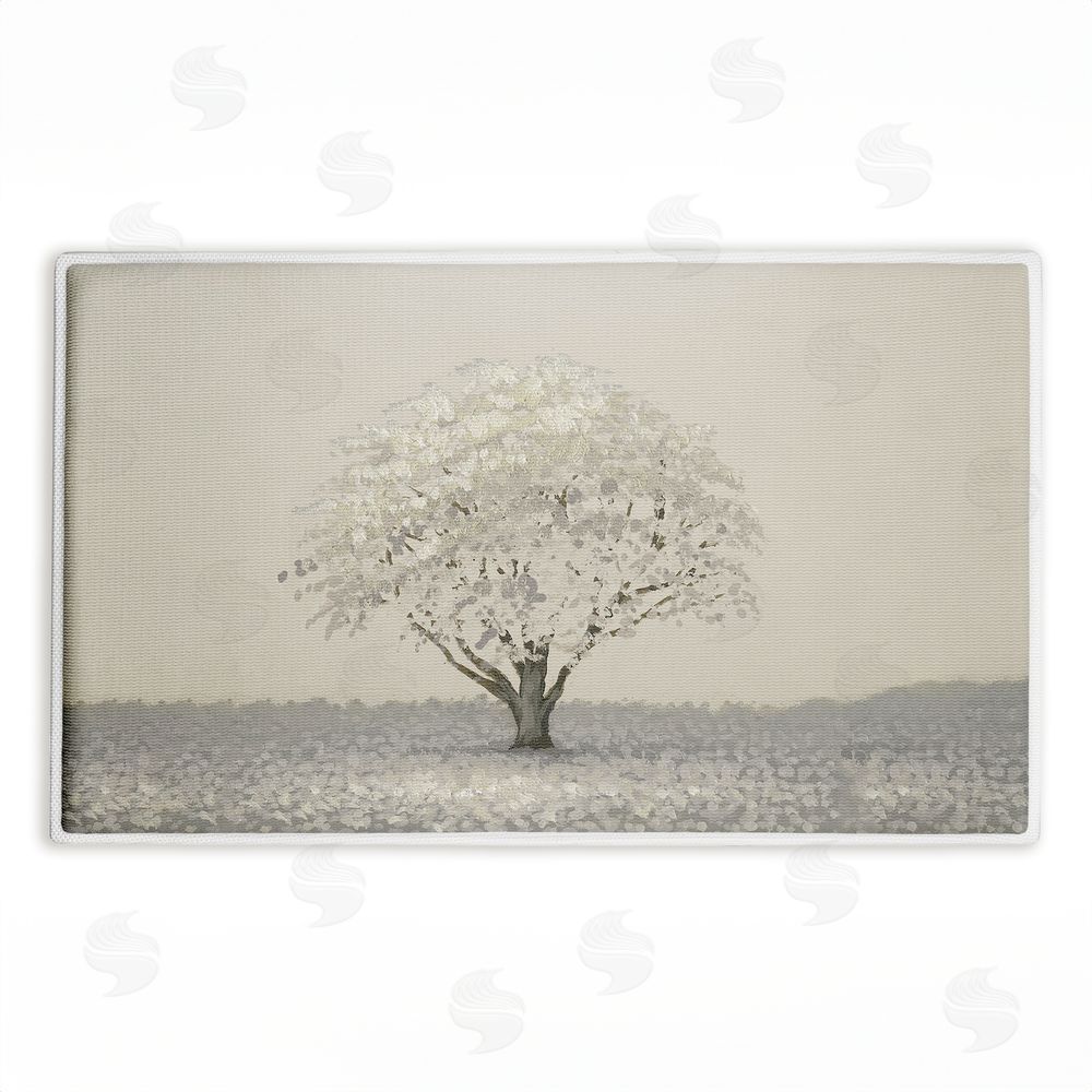 Michael Marcon | Neutral Radiance Tree Plush Bath Mat