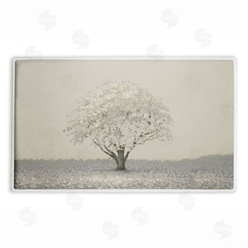 Michael Marcon | Neutral Radiance Tree Plush Bath Mat