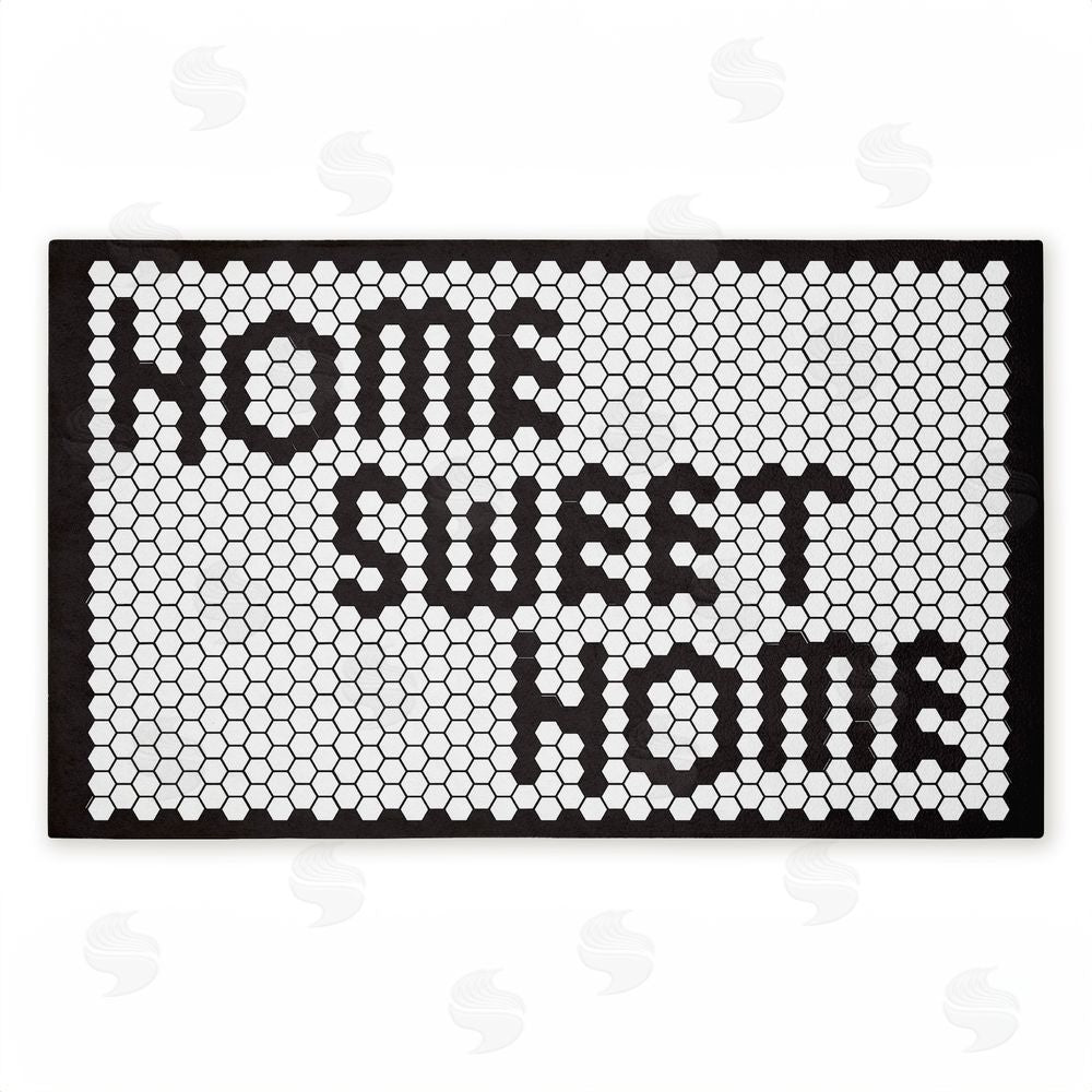 Elizabeth Medley | Sweet Home Mosaic Pattern Non-Woven Door Mat