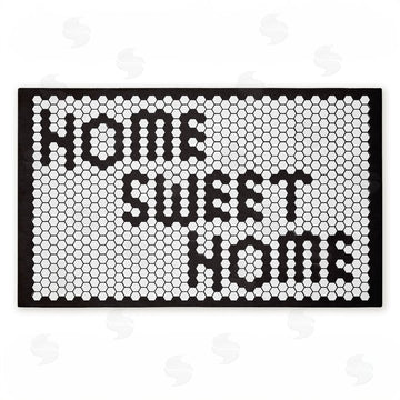 Elizabeth Medley | Sweet Home Mosaic Pattern Non-Woven Door Mat