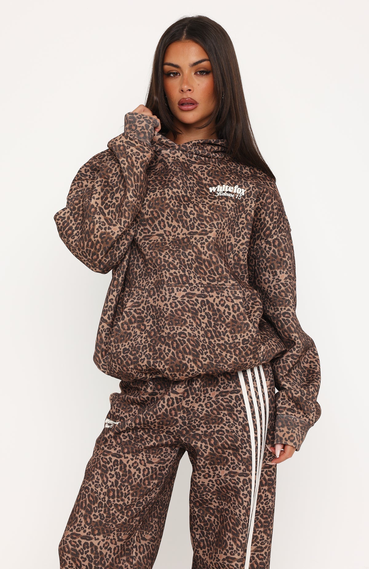 Release 15 Kiana Oversized Hoodie Animal Print
